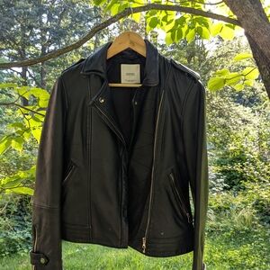 Heritage Leather Moto Jacket
